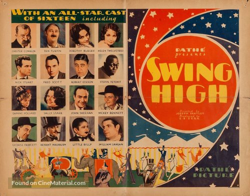 Swing High - Movie Poster