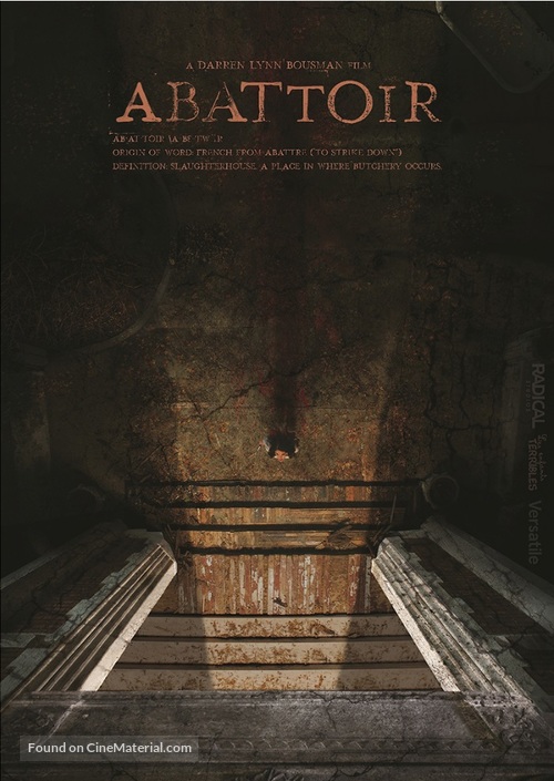 Abattoir - Movie Poster