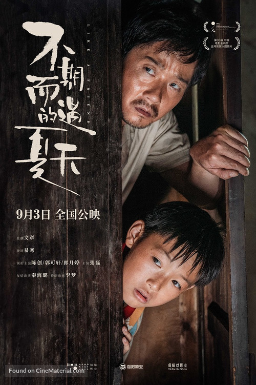 Bu qi er yu de xia tian - Chinese Movie Poster