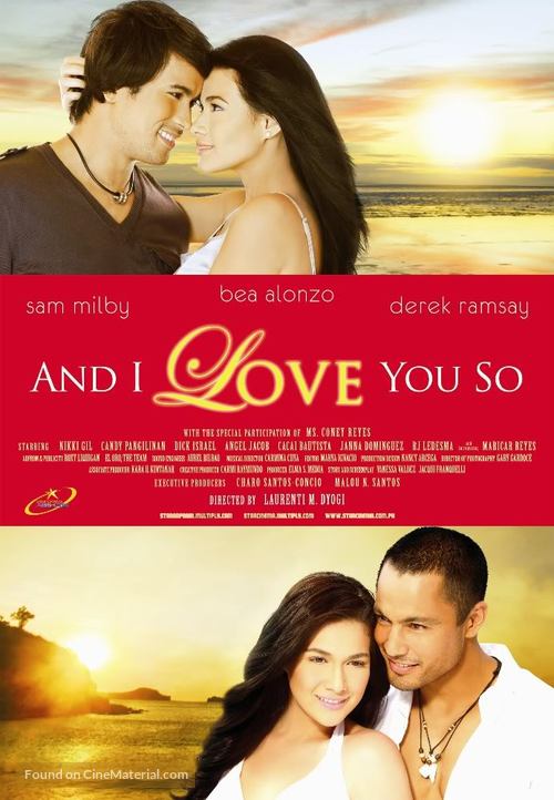 And I Love You So - Philippine Movie Poster