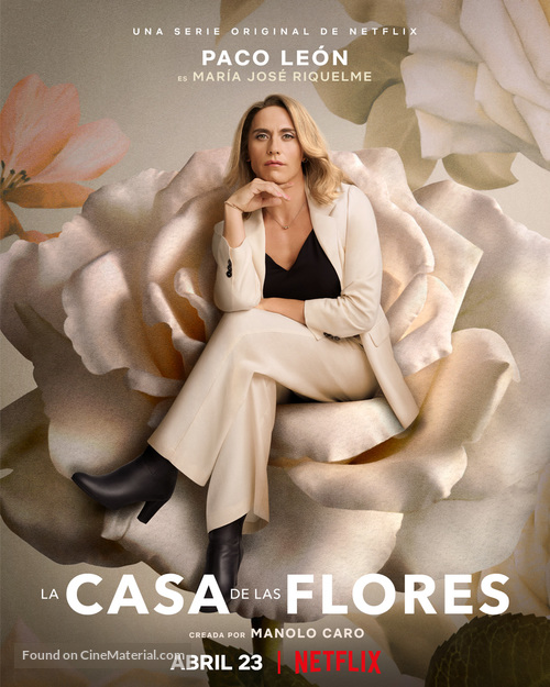 &quot;La casa de las flores&quot; - Mexican Movie Poster