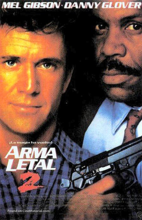 Lethal Weapon 2 - Spanish Movie Poster