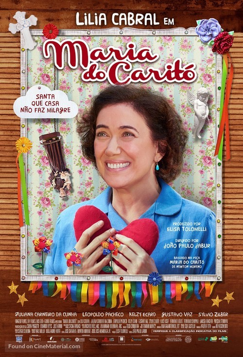 Maria do Carit&oacute; - Brazilian Movie Poster