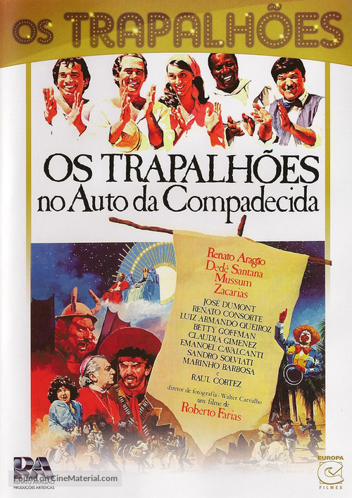 Os Trapalh&otilde;es no Auto da Compadecida - Brazilian DVD movie cover