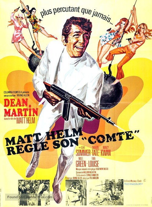 The Wrecking Crew - French Movie Poster