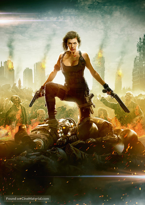Resident Evil: The Final Chapter - Key art