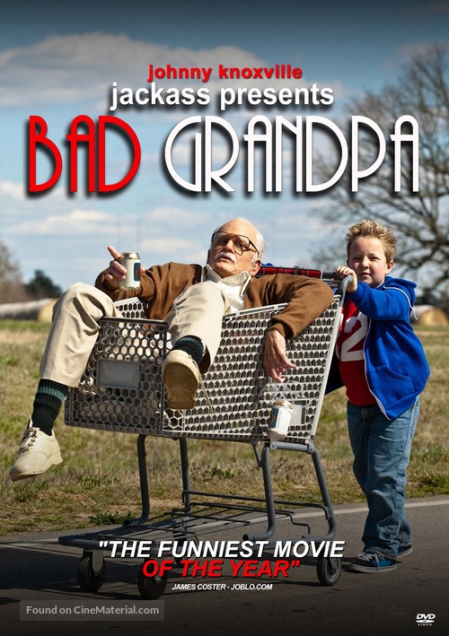 Jackass Presents: Bad Grandpa - DVD movie cover