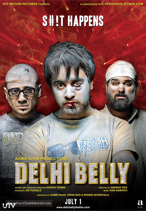 Delhi Belly - Indian Movie Poster