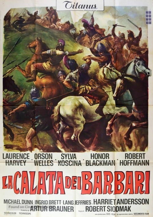 Kampf um Rom I - Italian Movie Poster