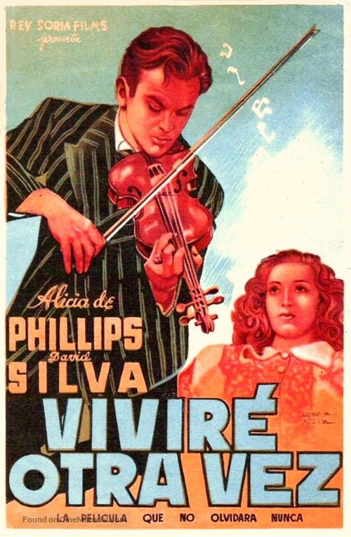 Vivir&eacute; otra vez - Spanish Movie Poster