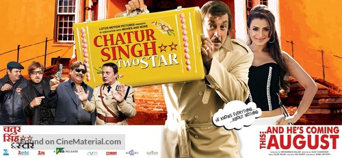 Chatur Singh Two Star - Indian Movie Poster