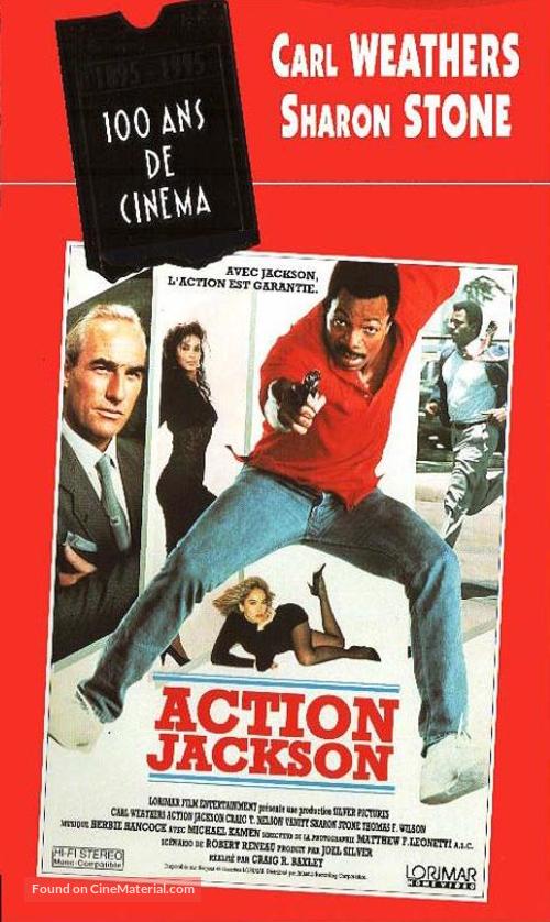 Action Jackson - French VHS movie cover