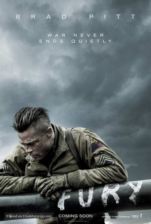 Fury - British Teaser movie poster