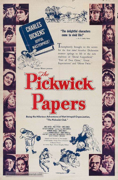 The Pickwick Papers - Movie Poster