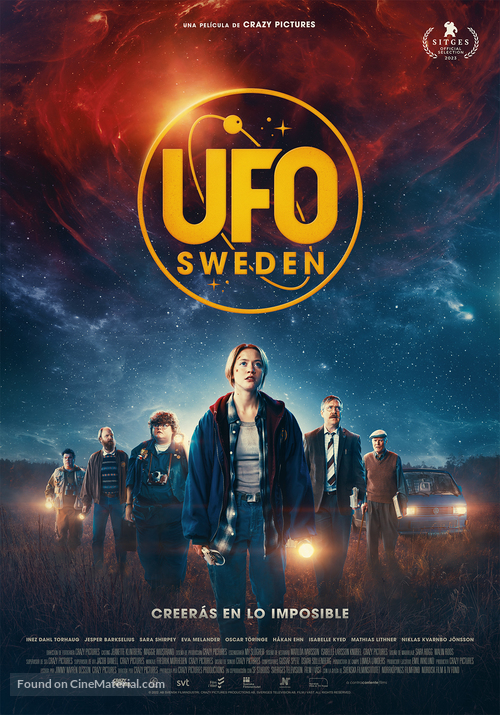 UFO Sweden - Spanish Movie Poster