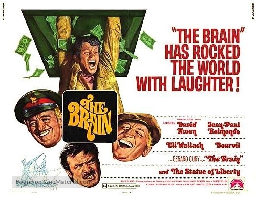 Le cerveau - British Movie Poster