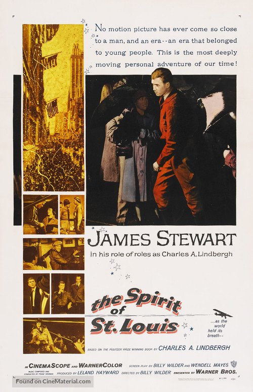 The Spirit of St. Louis - Movie Poster