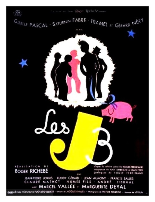 Les J3 - French Movie Poster