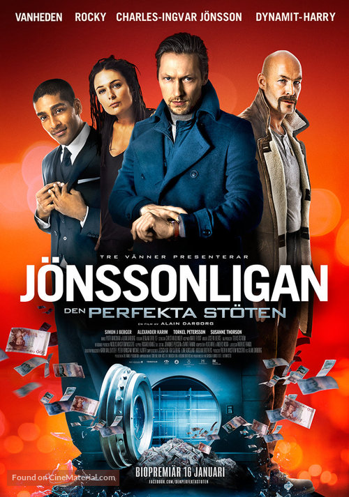 J&ouml;nssonligan - Den perfekta st&ouml;ten - Swedish Movie Poster