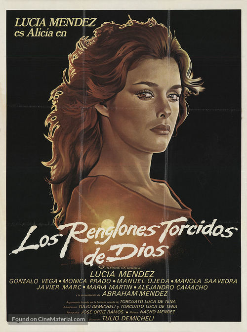 Los renglones torcidos de Dios - Mexican Movie Poster