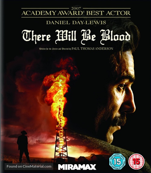 There Will Be Blood - British Blu-Ray movie cover