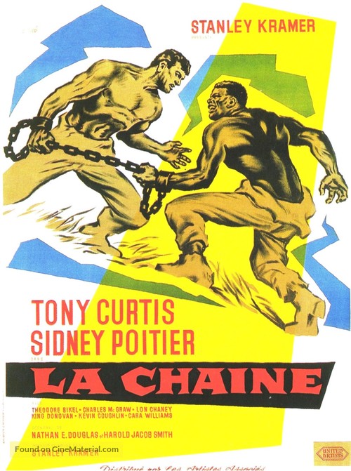 The Defiant Ones - French Movie Poster
