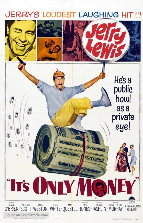 It&#039;$ Only Money - Never printed movie poster