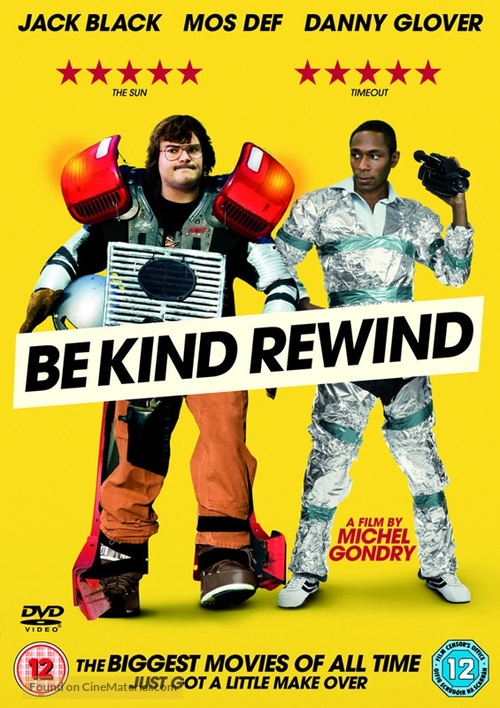 Be Kind Rewind - British poster