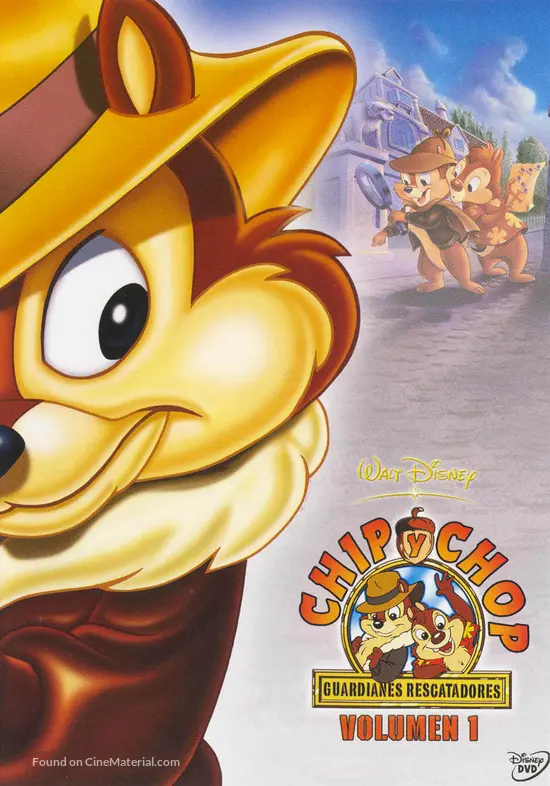 &quot;Chip &#039;n Dale Rescue Rangers&quot; - Spanish DVD movie cover