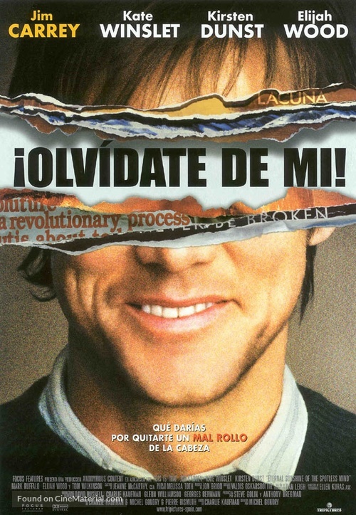 Eternal Sunshine of the Spotless Mind - Spanish Movie Poster