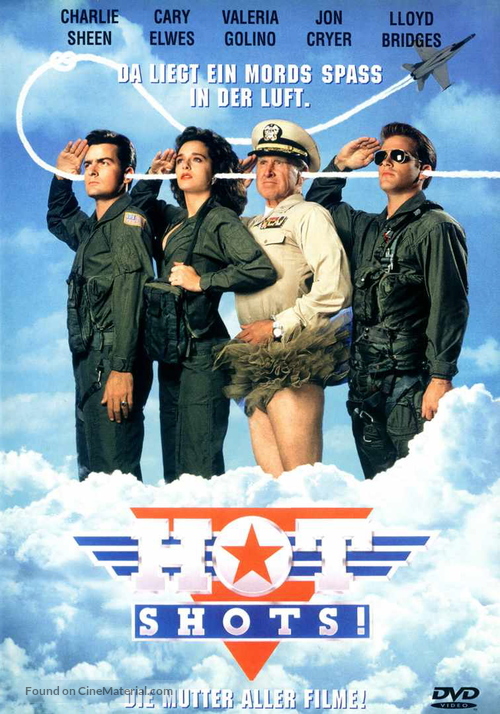 Hot Shots - German DVD movie cover