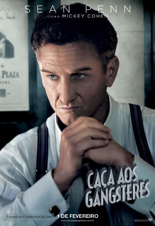 Gangster Squad - Brazilian Movie Poster