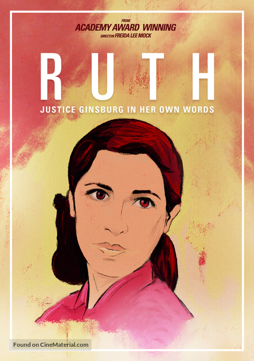 RUTH - Justice Ginsburg in her own Words - DVD movie cover