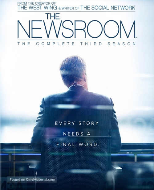 &quot;The Newsroom&quot; - Blu-Ray movie cover