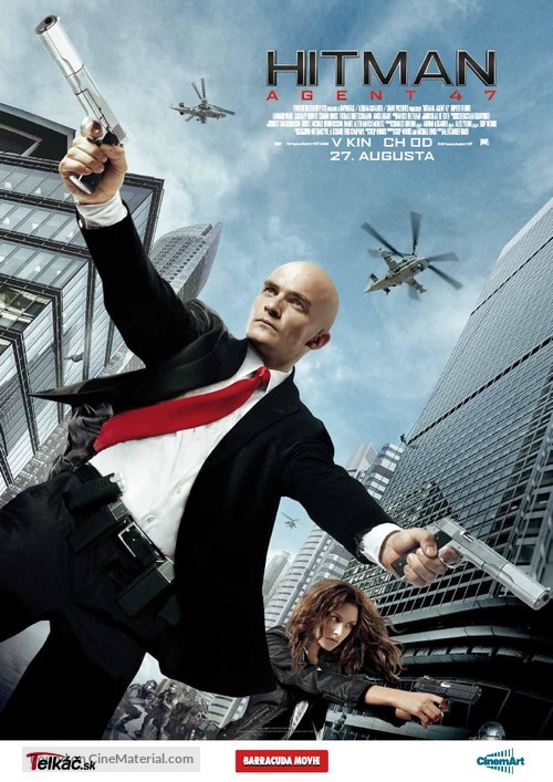 Hitman: Agent 47 - Slovak Movie Poster