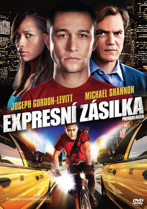 Premium Rush - Czech DVD movie cover