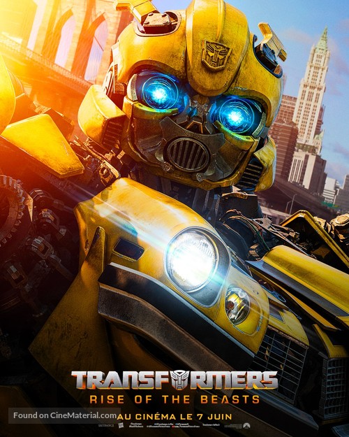 Transformers: Rise of the Beasts - French Movie Poster