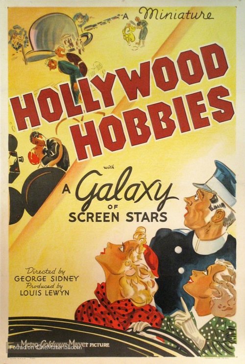 Hollywood Hobbies - Movie Poster