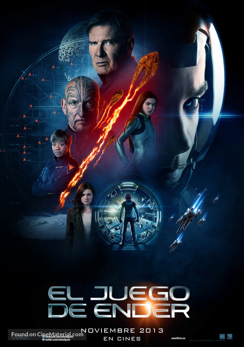 Ender&#039;s Game - Spanish Movie Poster