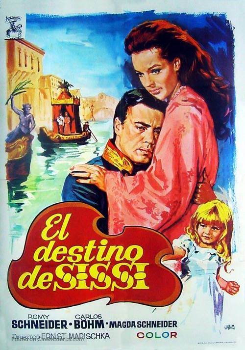 Sissi - Schicksalsjahre einer Kaiserin - Spanish Movie Poster