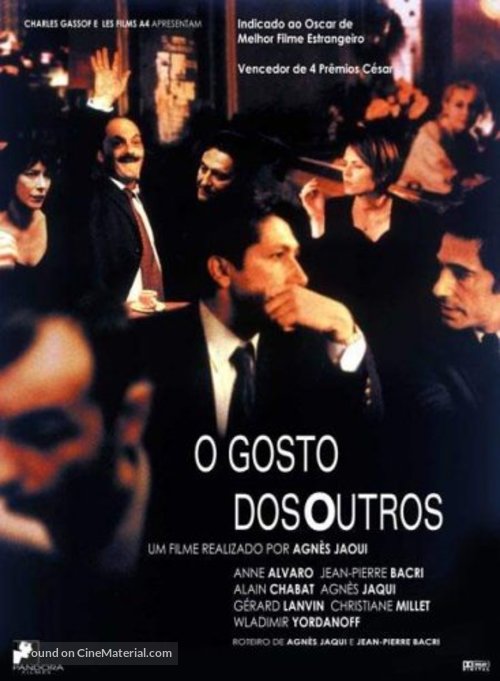 Le go&ucirc;t des autres - Brazilian Movie Poster