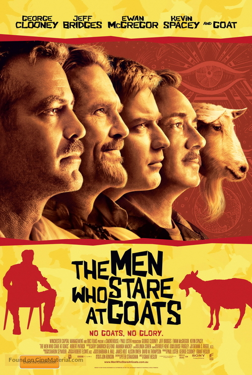 The Men Who Stare at Goats - Australian Movie Poster