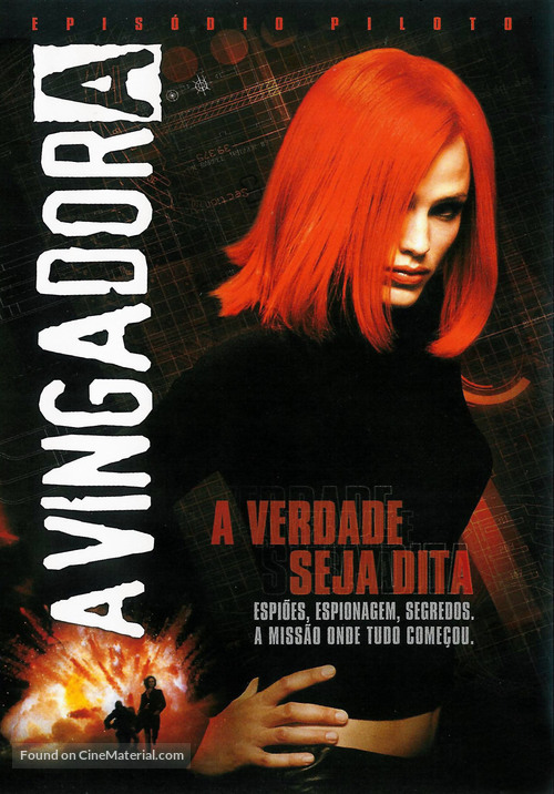 &quot;Alias&quot; - Portuguese DVD movie cover