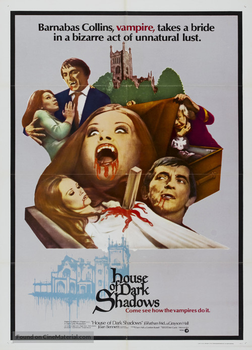 House of Dark Shadows - Movie Poster