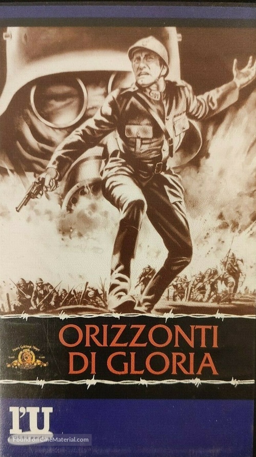 Paths of Glory - Italian VHS movie cover