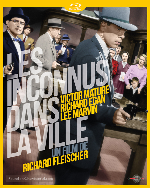 Violent Saturday - French Blu-Ray movie cover