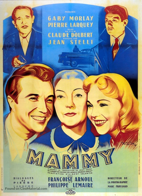 Mammy - French Movie Poster