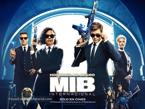 Men in Black: International - Mexican Movie Poster