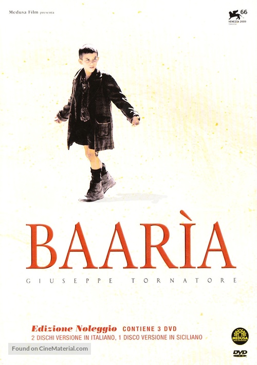 Baar&igrave;a - Italian DVD movie cover