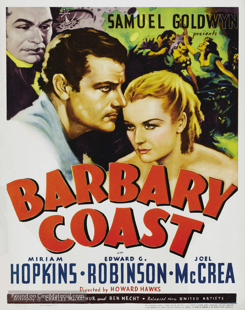 Barbary Coast - Movie Poster